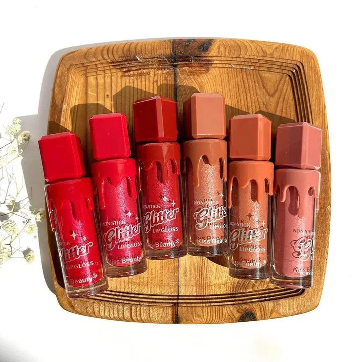 Kiss Beauty Glitter lip gloss