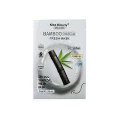 Kiss Beauty Vegan charcoal  Face Sheet Mask