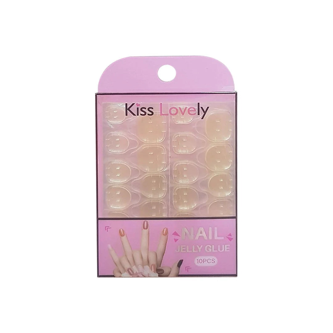 Kiss Lovely Nail Jelly Glue Stickers 10Set 240Pcs