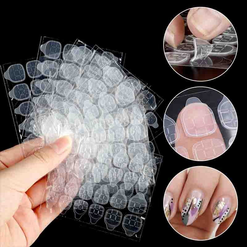 Kiss Lovely Nail Jelly Glue Stickers 10Set 240Pcs