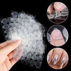 Kiss Lovely Nail Jelly Glue Stickers 10Set 240Pcs