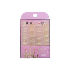 Kiss Lovely Nail Jelly Glue Stickers 10Set 240Pcs
