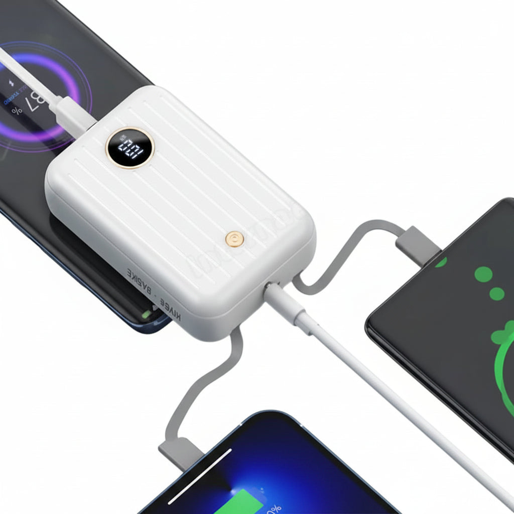 KIVEE PT163 Mini Portable Powerbank 10000MAH