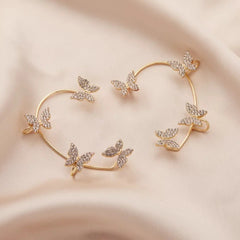 Korean Butterfly Ear Cuffs