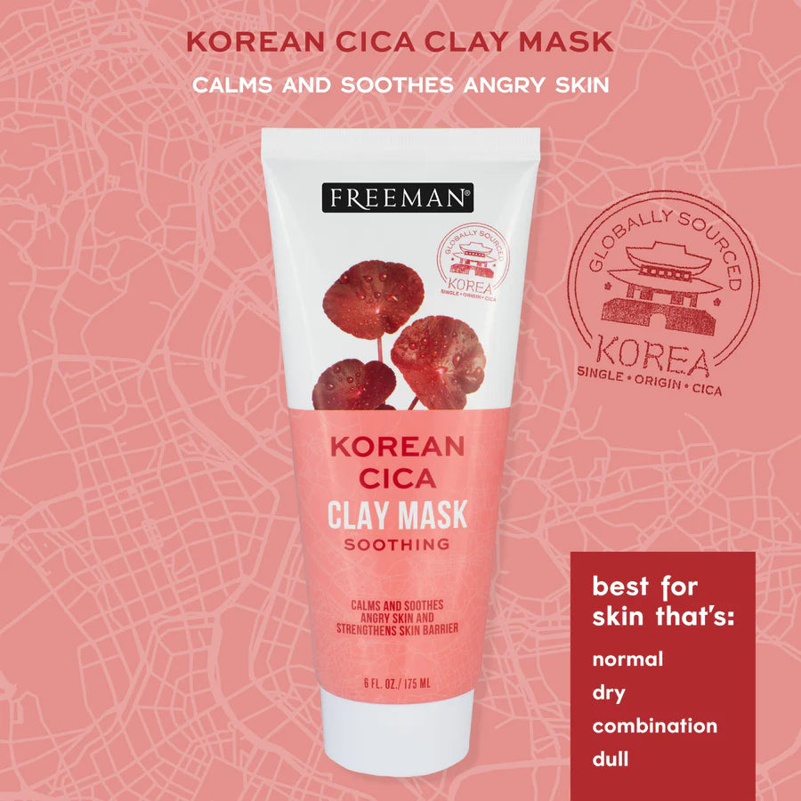 Freeman Exotic Blends Soothing Korean Cica Clay Mask 75ml