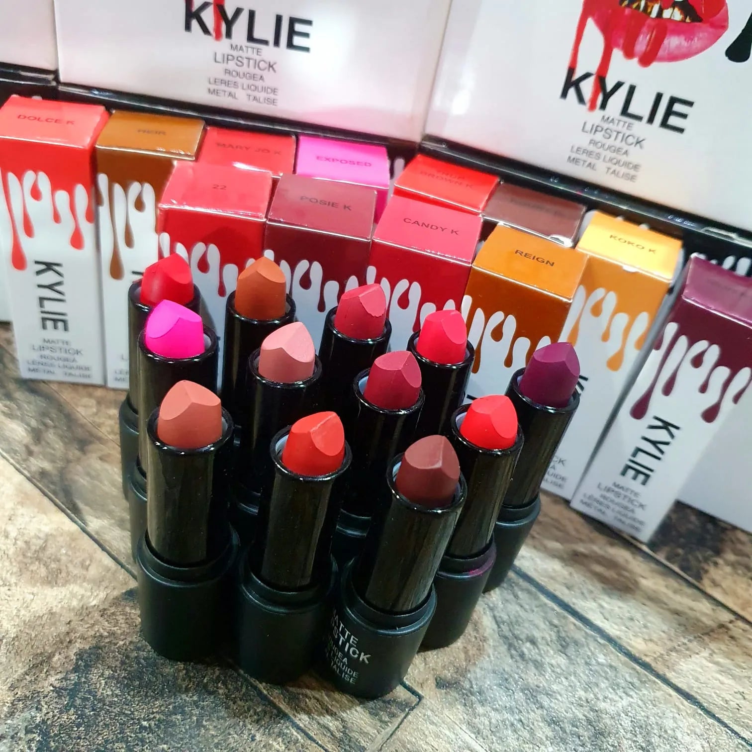 Kylie Matte Lipsticks - 12 Pcs