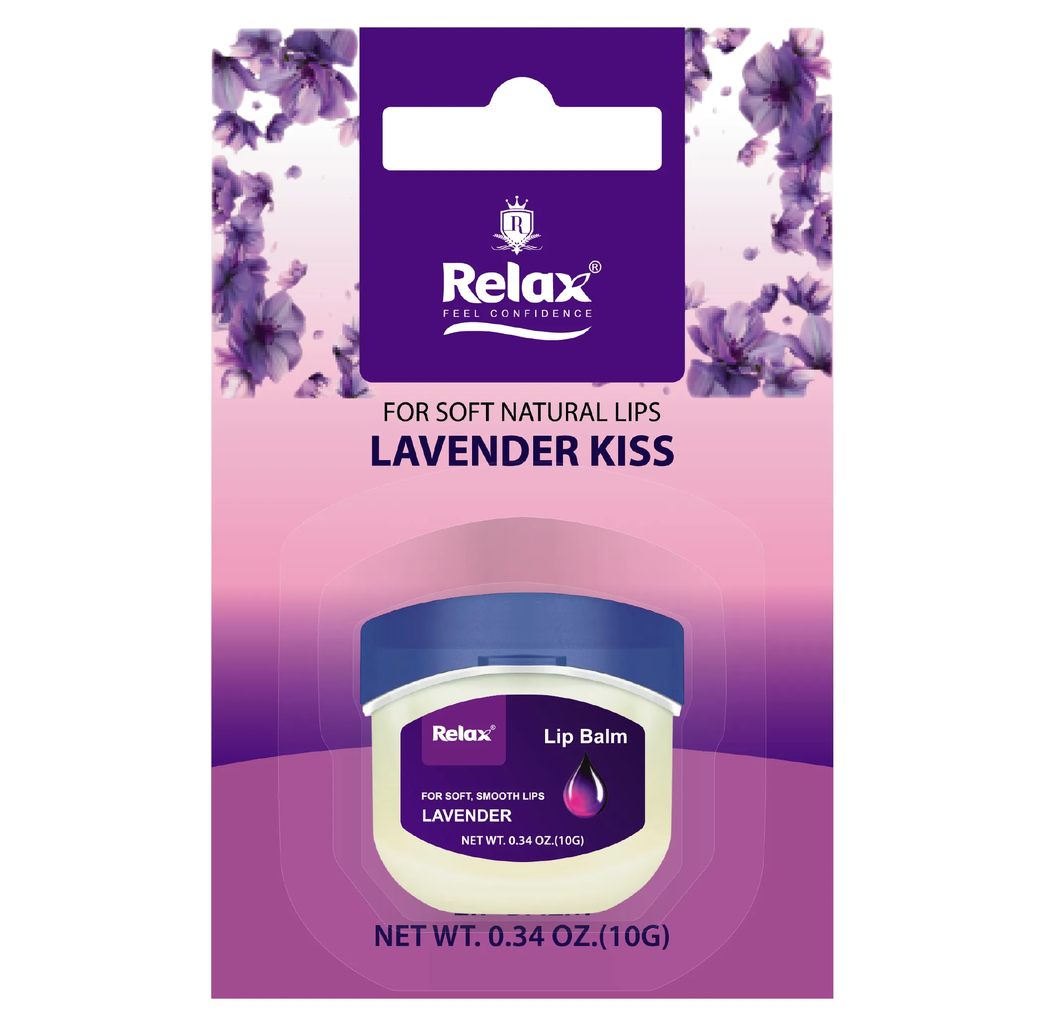 Relax Lavender Kiss Lip Balm – 10gm