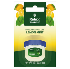 Relax Lemon Mint Lip Balm – 10gm