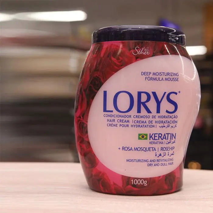 Lorys Hair Cream Keratin Rosa Mosqueta Basic 1000g