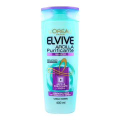 L'Oreal Paris Elvive Purifying Clay + Mineral Shampoo - 400ml