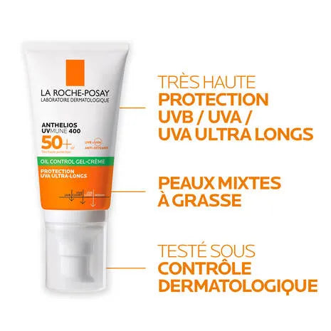 La Roche Posay ANTHELIOS Oil-Control Gel-Cream SPF 50+ 50ml