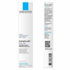 La Roche-Posay Cicaplast Gel B5 Glycerin Skin Protectant 21%, For Dry Cracked, Chapped Skin, 40ml