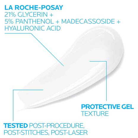 La Roche-Posay Cicaplast Gel B5 Glycerin Skin Protectant 21%, For Dry Cracked, Chapped Skin, 40ml