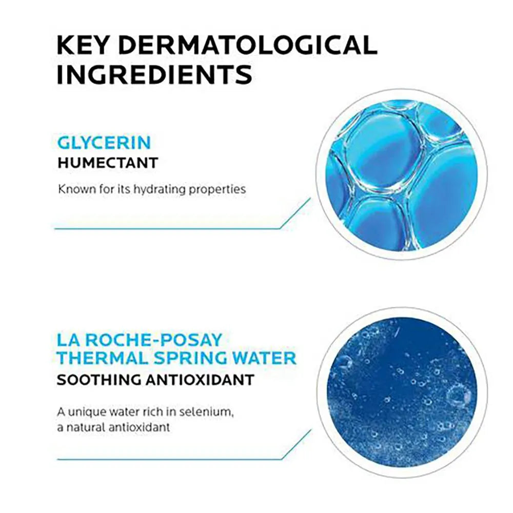 La Roche-Posay Toleriane Dermo Milky Cleanser and Makeup Remover, For Sensitive Skin, 200ml