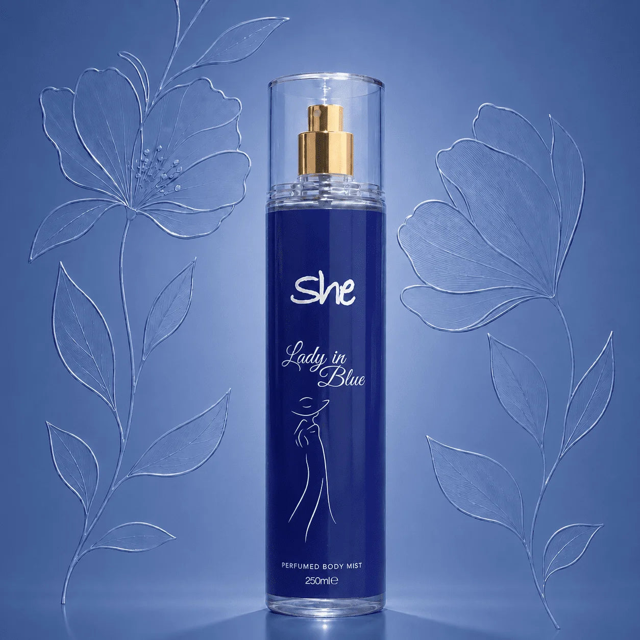 She Lady in Blue Body Mist - 250ml
