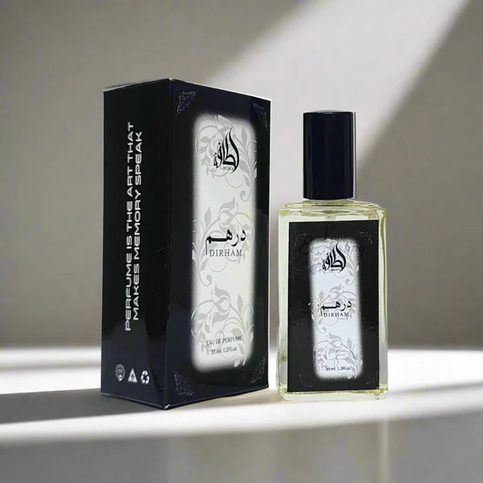 Lattafa Diirham Black Perfume  - 35ml