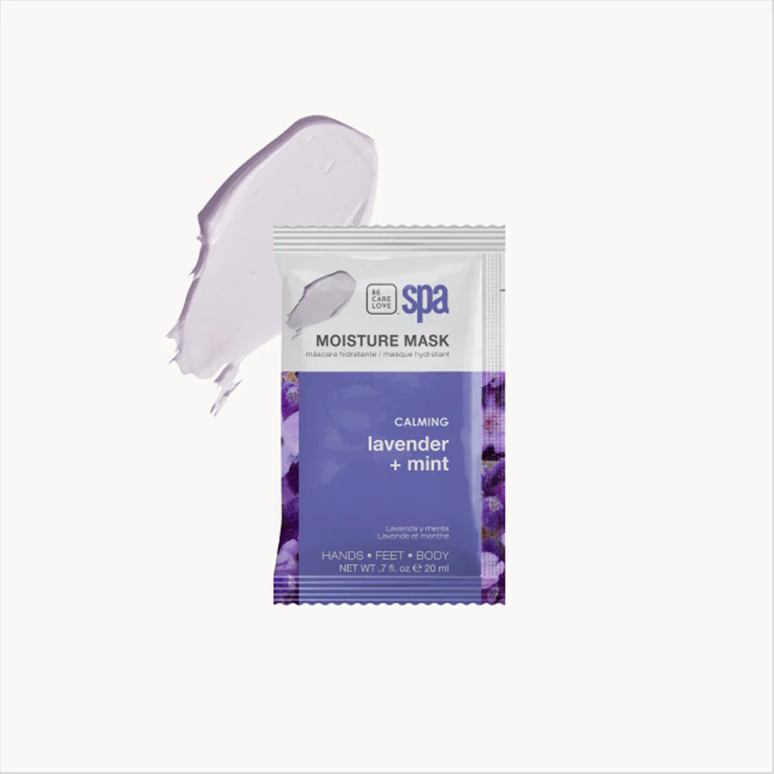 Be Care Love Lavender and Mint Calming Spa 4 Pcs Set