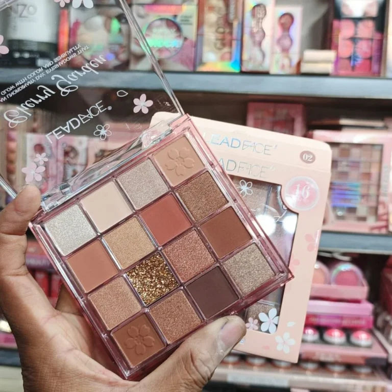 Lead Face Cherry Garden - 16 Colors Eyeshadow Palette