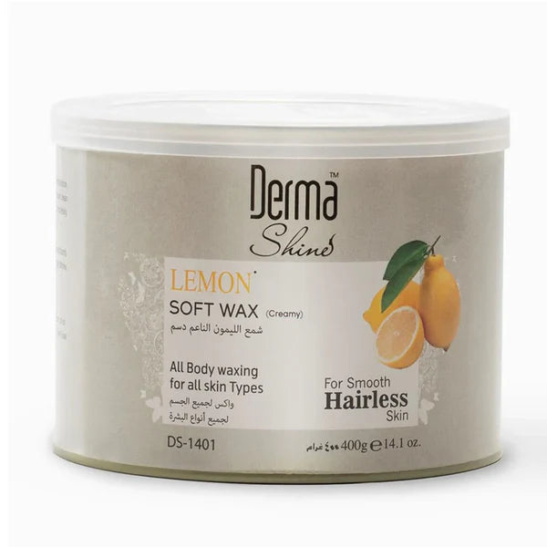 Derma Shine Lemon Soft Wax - 400g