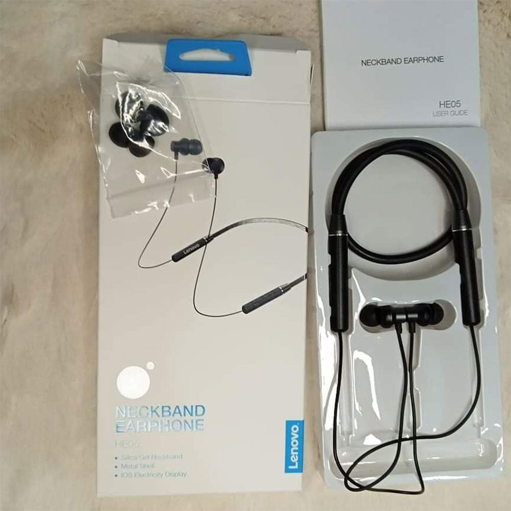 Lenovo HE05 | Neckband Bluetooth Headset