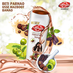 Lifebuoy Naturally Long Amla Reetha & Shikakai Strength Shampoo, 90ml