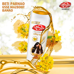 Lifebuoy Silky Soft Milk Protein + Mustard Oil Strength Shampoo 175ml