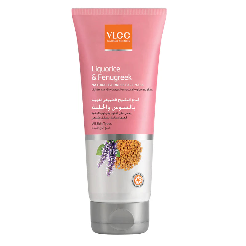 VLCC Liquorice & Fenugreek Natural Fairness Mask - 100ml
