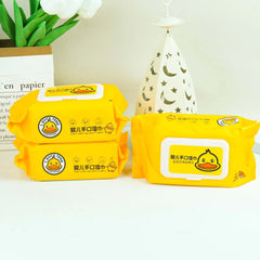 Soft Cotton Face Wet Wipes - 80Pcs