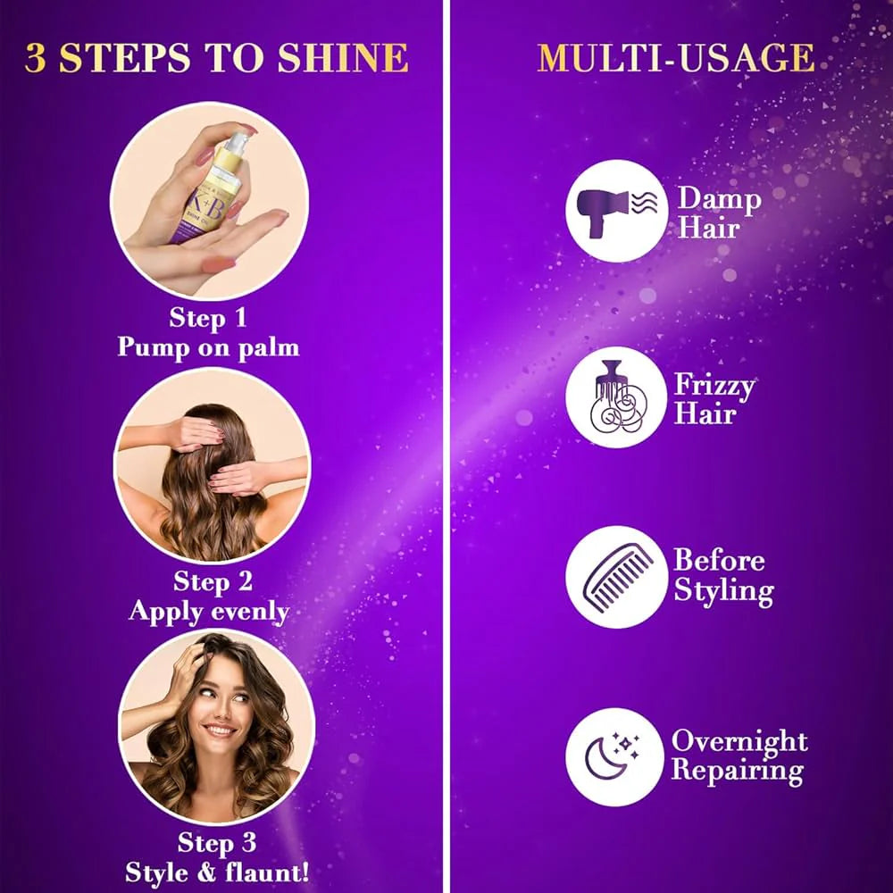 Livon Keratin & Biotin Smoothing Serum Oil - 100ml