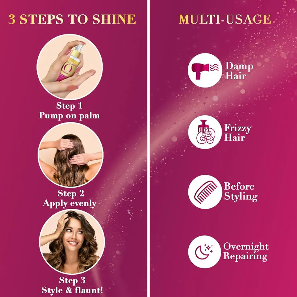 Livon Organic Onion Repairing Serum Oil For Stronger and Thicker Hair - 100ml