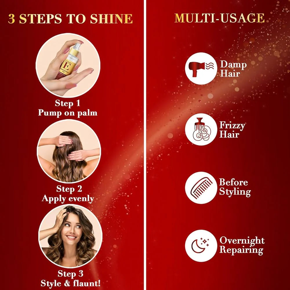 Livon Vitamin E Penetrating Serum Oil For Stronger & Thicker Hair - 100ml