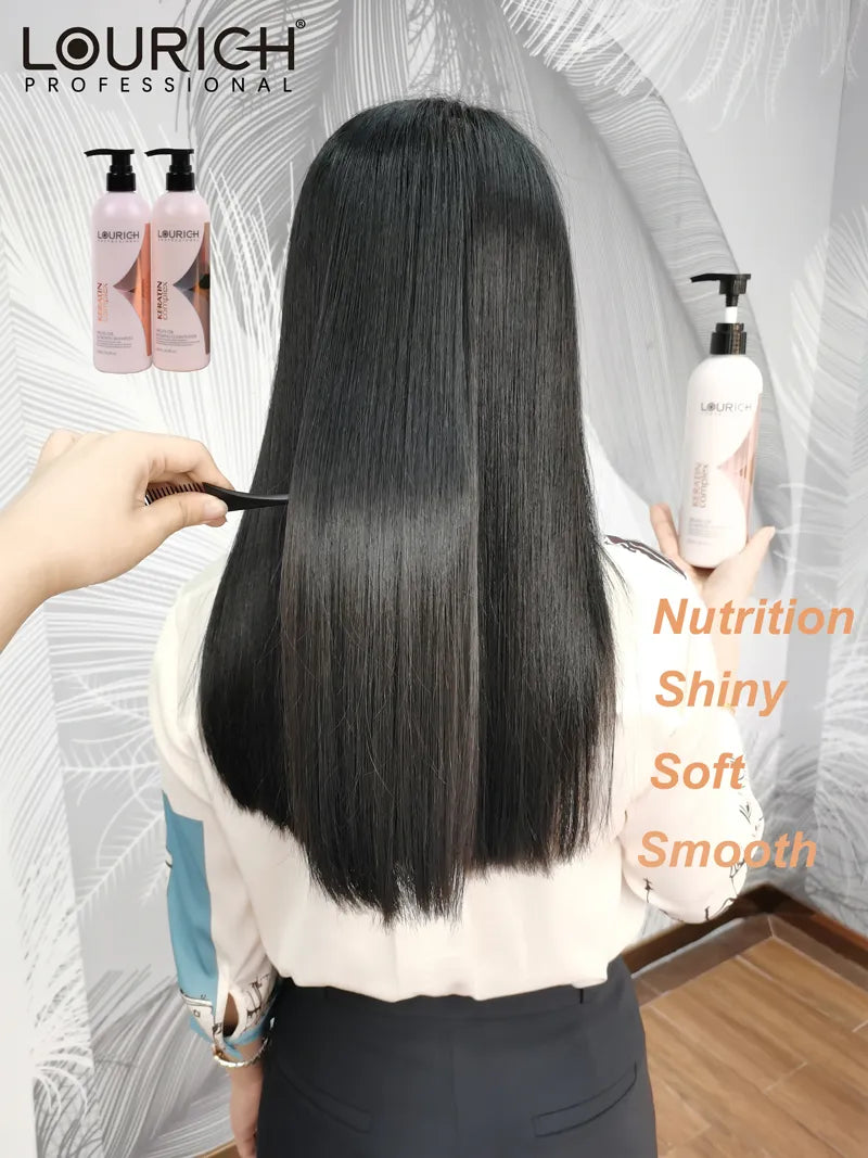 Lourich Professional Keratin Complex Straightening Shampoo 500ml