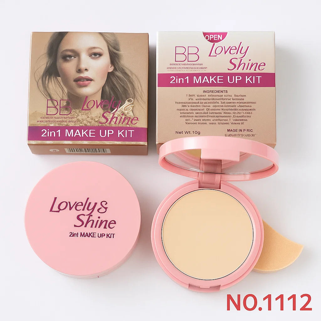 Lovely shine 2in1 face powder