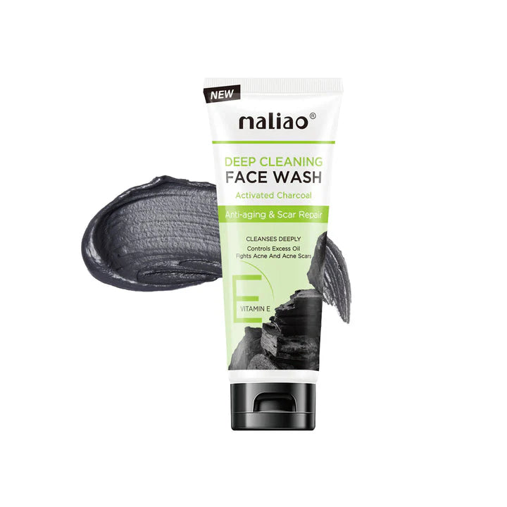 Maliao Charcoal Face Wash with Activated Charcoal - 130g