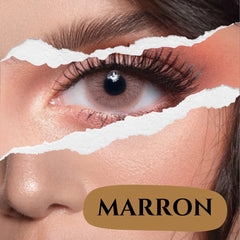 Dahab Gold Collection Marron Contact Lenses