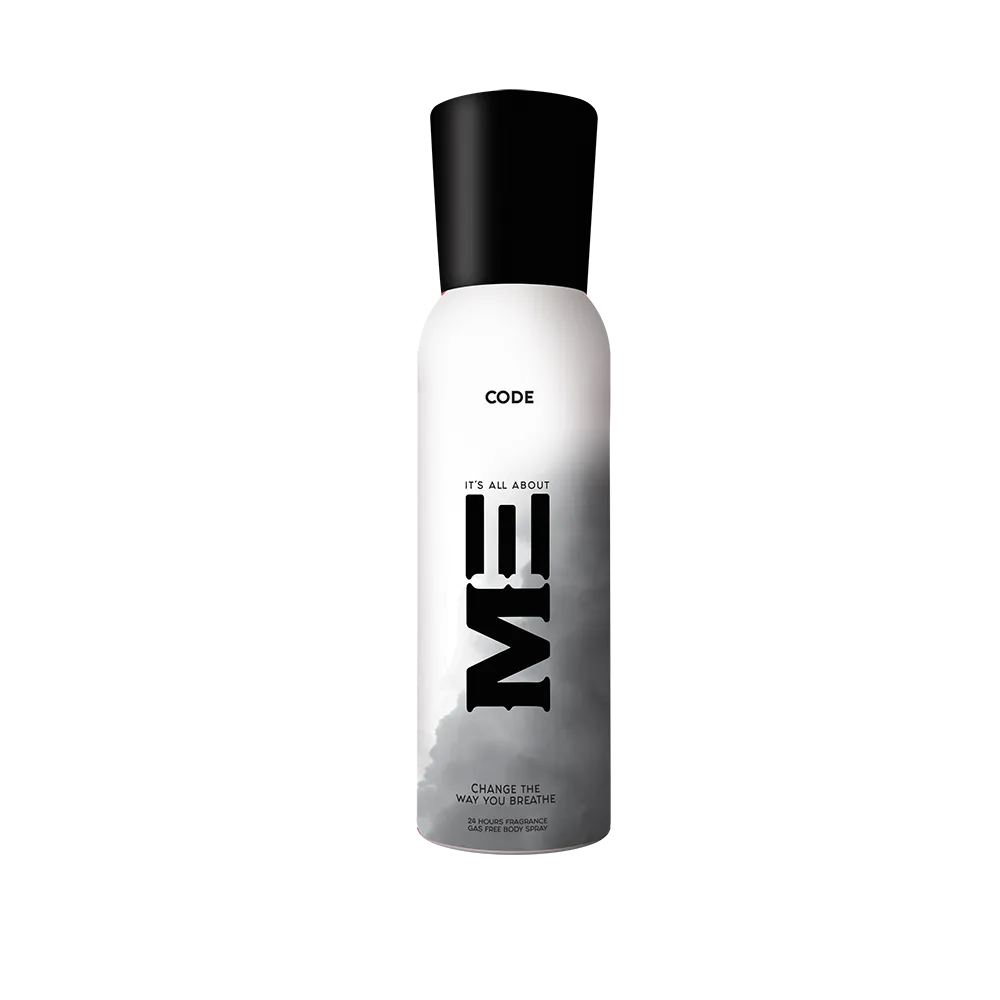 ME Code Gas Free Body Spray - 120ml