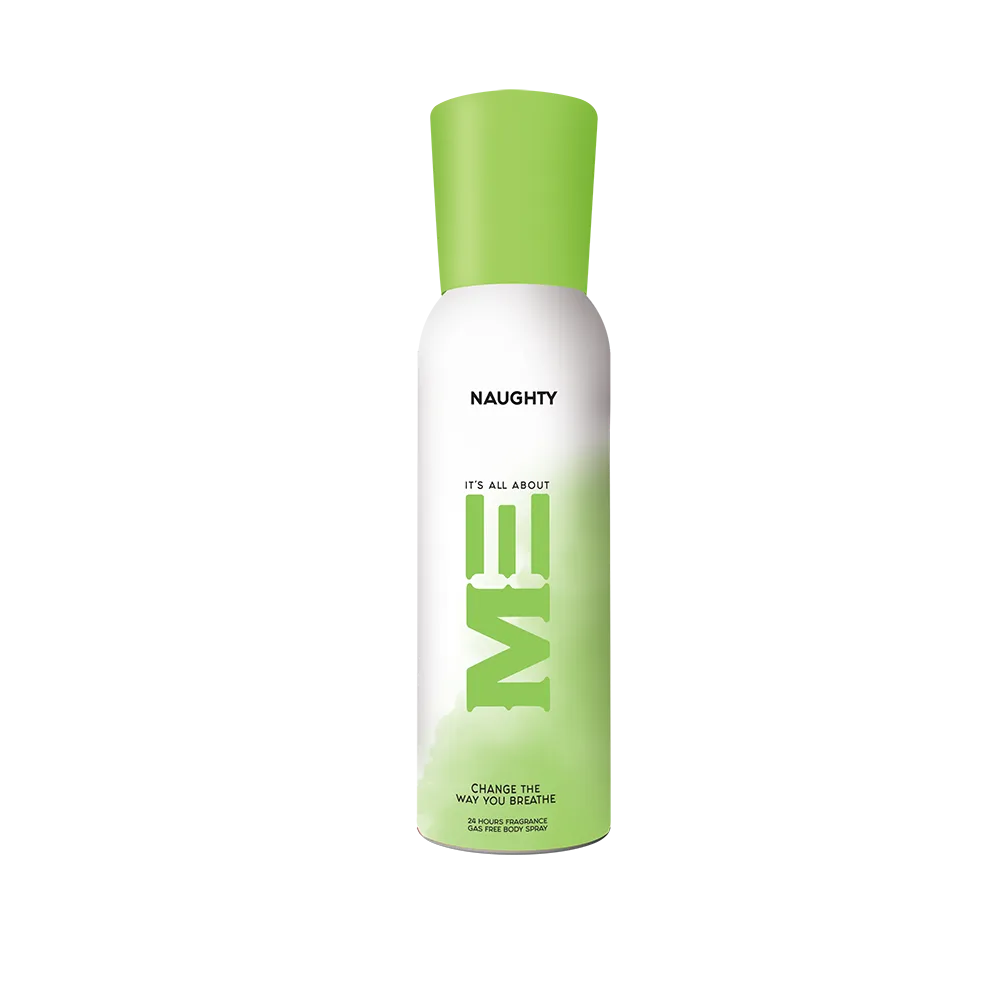 ME Naughty Gas Free Body Spray - 120ml