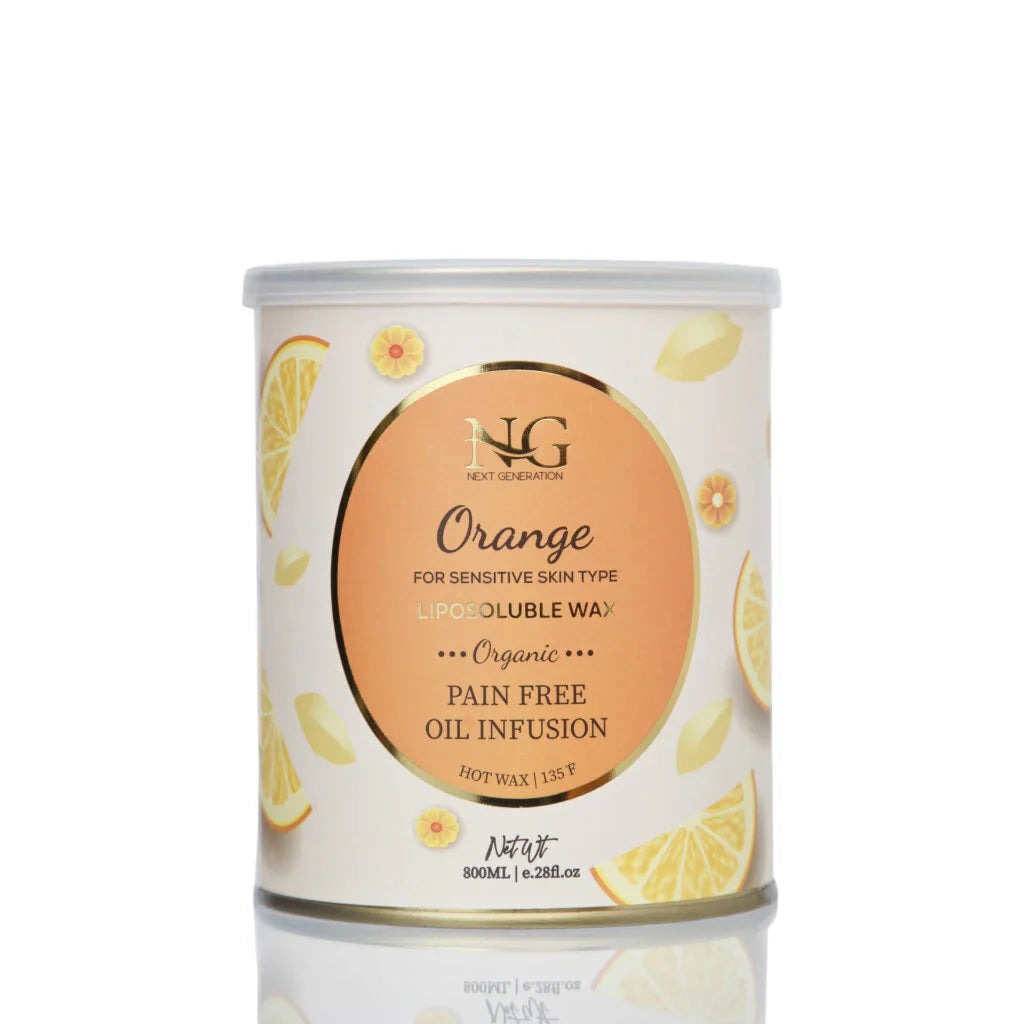 Next Generation Liposoluble Pain-Free Wax – Orange