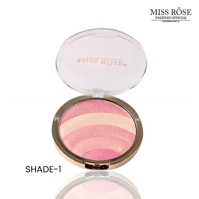 MISS ROSE 5 in 1 Eye Shadow & Highlighter Palette
