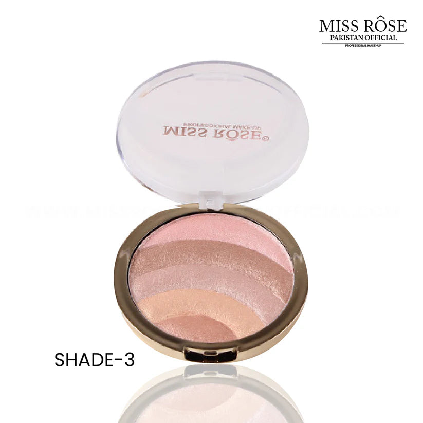 MISS ROSE 5 in 1 Eye Shadow & Highlighter Palette