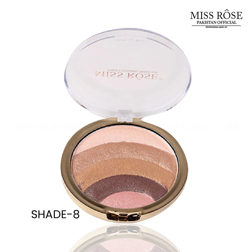 MISS ROSE 5 in 1 Eye Shadow & Highlighter Palette