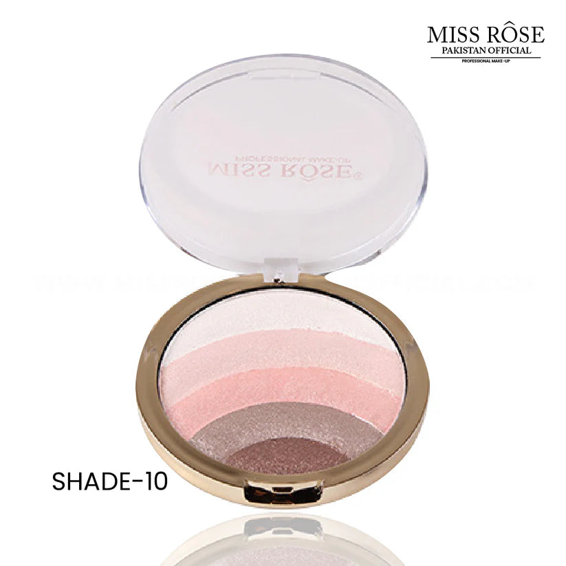 MISS ROSE 5 in 1 Eye Shadow & Highlighter Palette