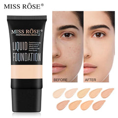 MISS ROSE Liquid Foundation Oil Free Lightweight - 35g