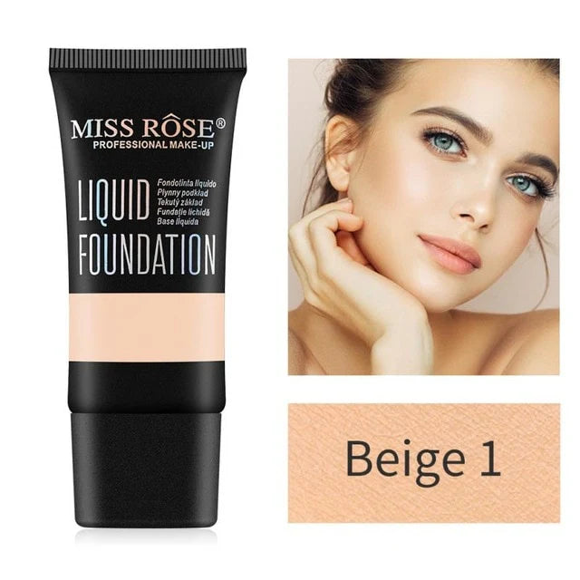 MISS ROSE Liquid Foundation Oil Free Lightweight - 35g