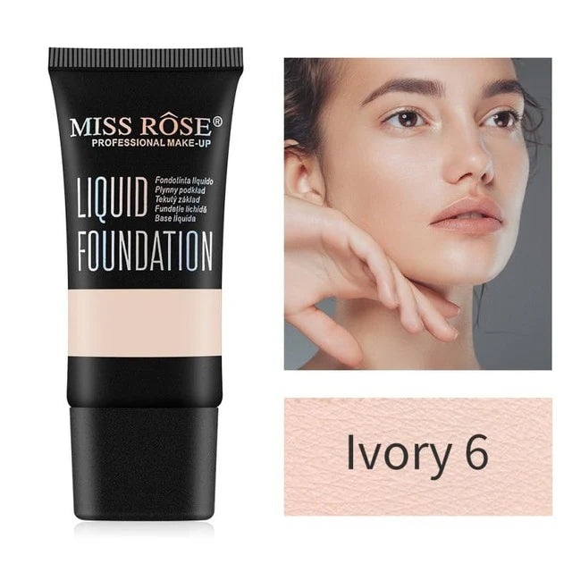 MISS ROSE Liquid Foundation Oil Free Lightweight - 35g