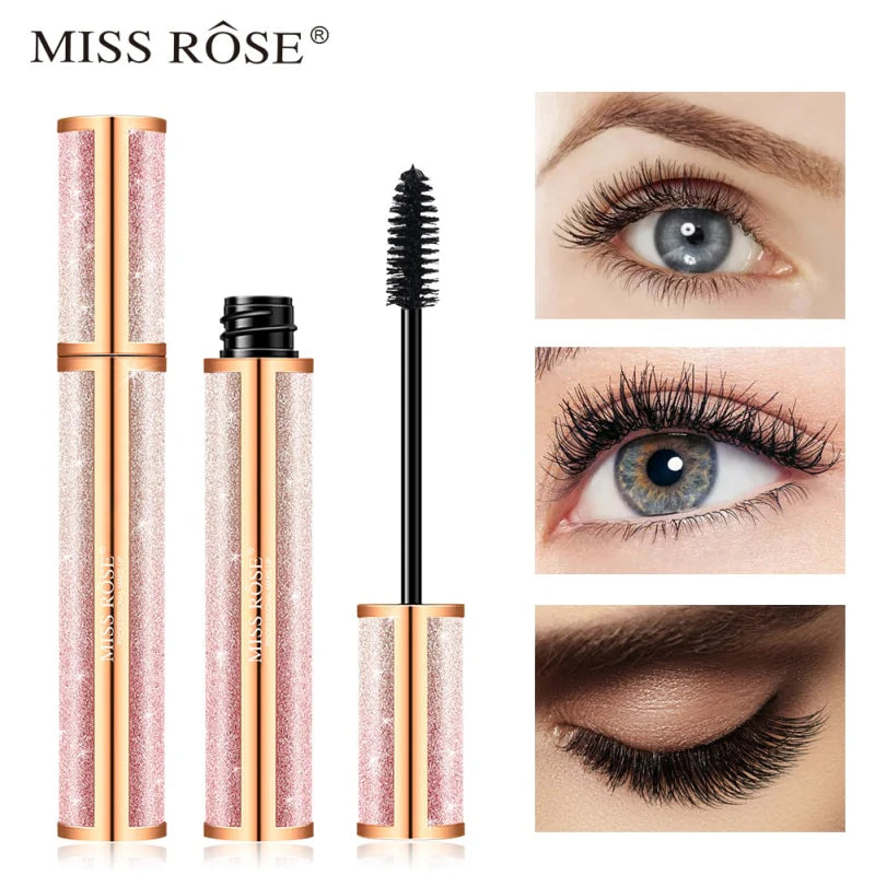 MISS ROSE Waterproof Mascara Lengthening Long-Lasting