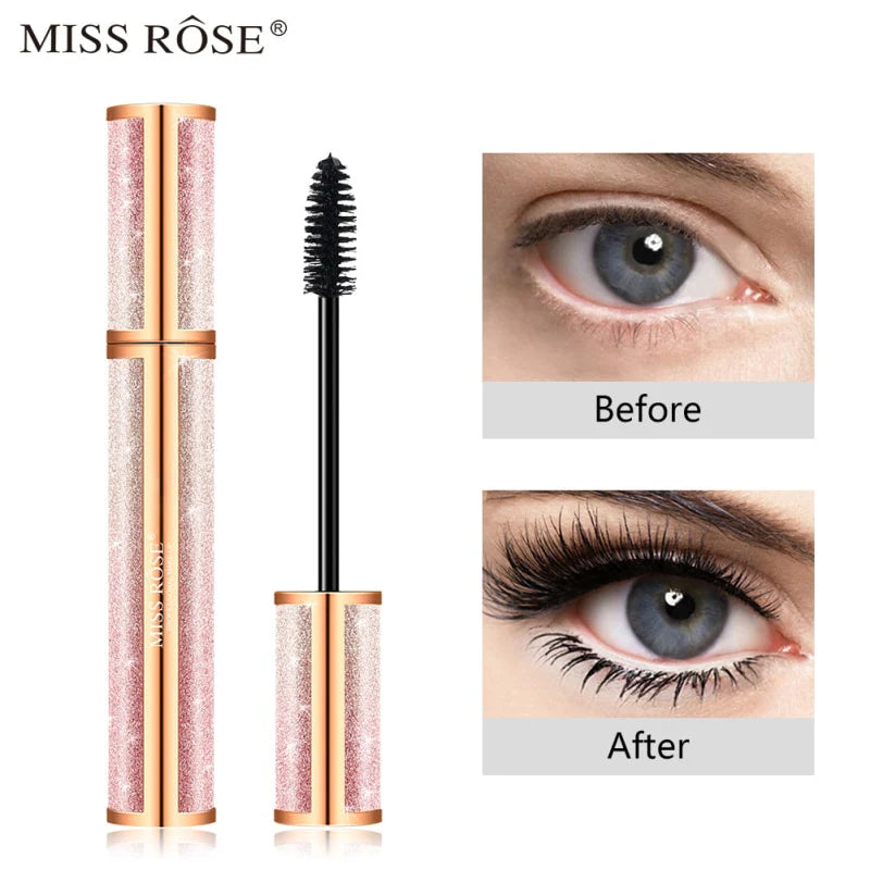 MISS ROSE Waterproof Mascara Lengthening Long-Lasting