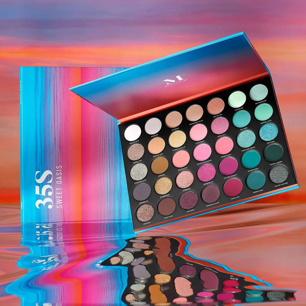 Original 35 Colors Morphe Sweet Oasis 35S Eyeshadow Palette