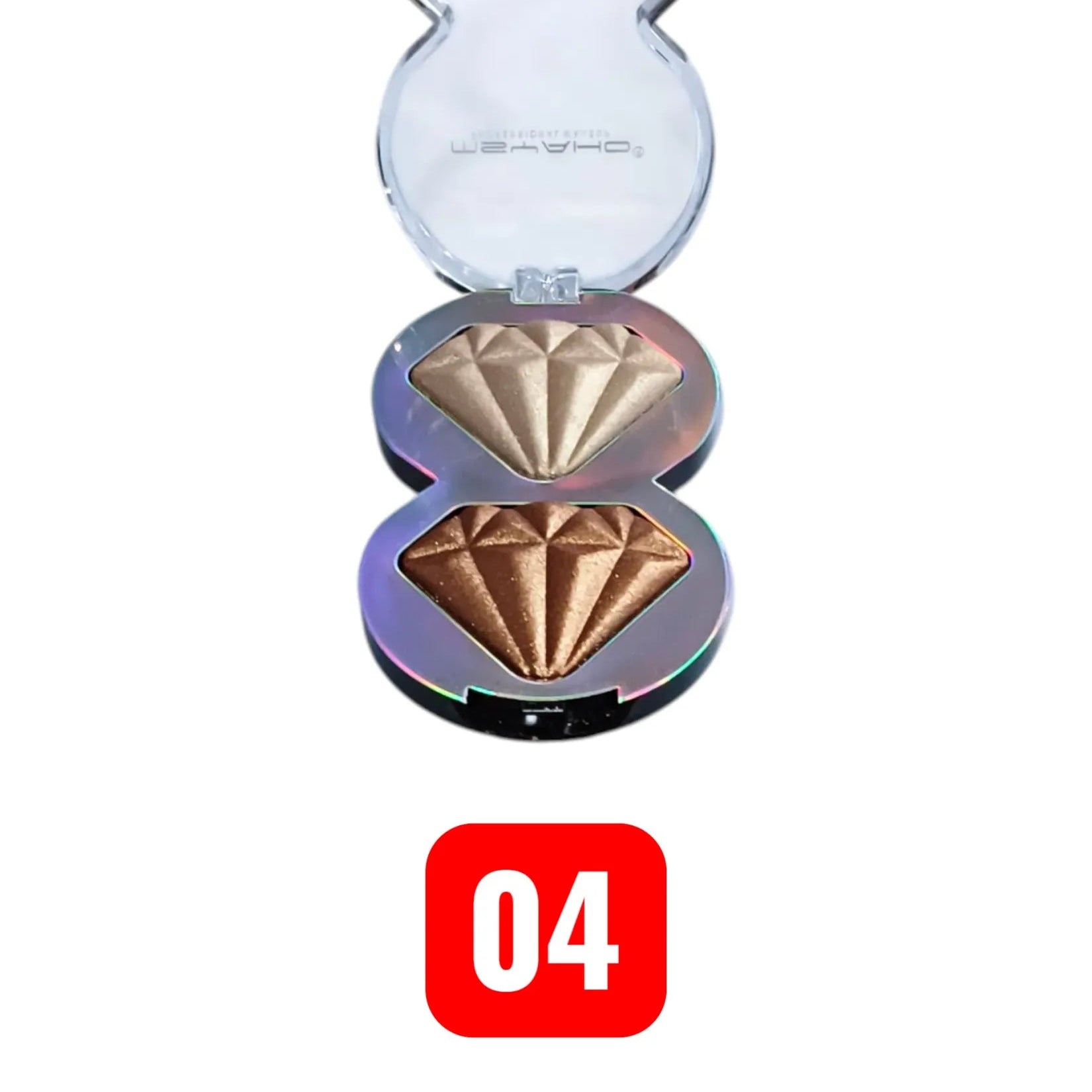 MSYAHO 2-in-1 Baked Powder Highlighter