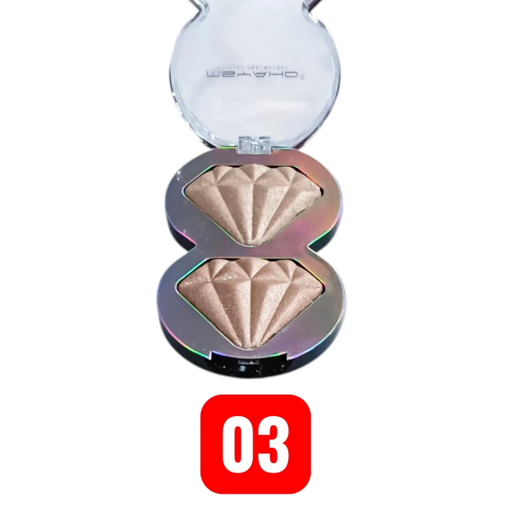 MSYAHO 2-in-1 Baked Powder Highlighter